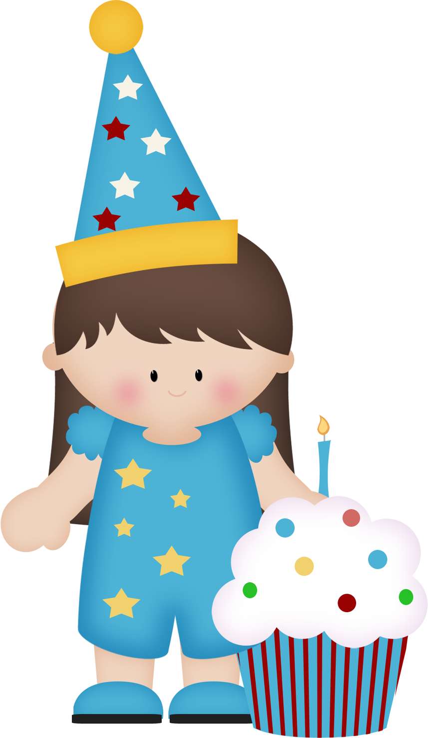 Elemento Menina Aniversário Png (2)