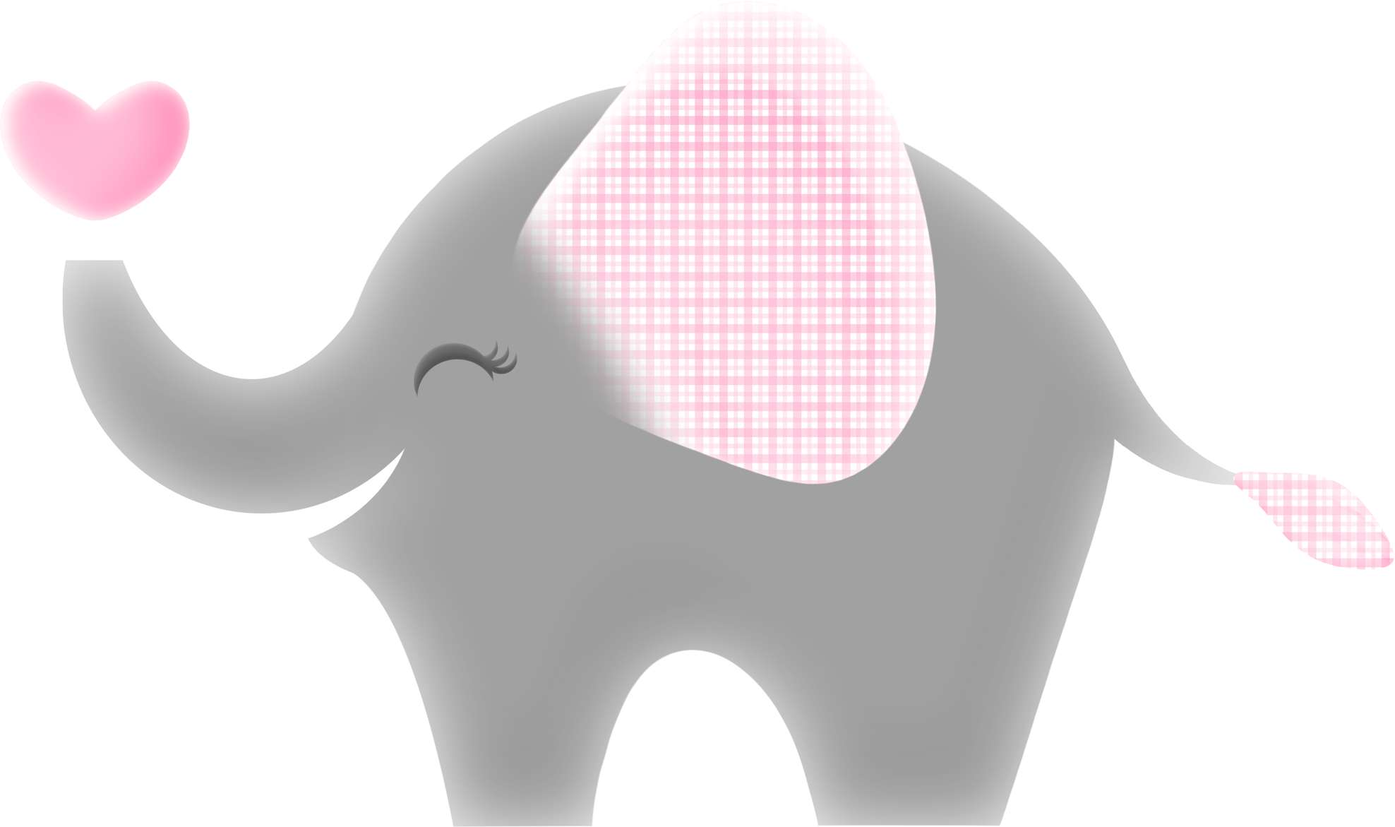 Elemento Elefante Cute Elefantinho Fofo Png (6)