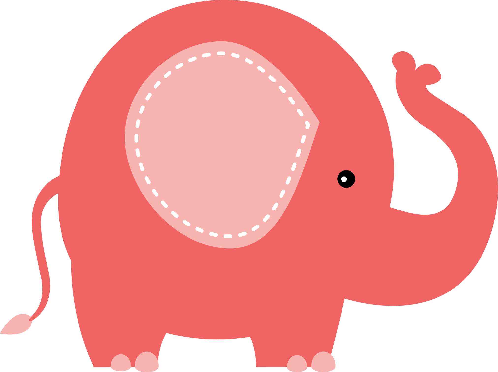 Elemento Elefante Cute Elefantinho Fofo Png (114)