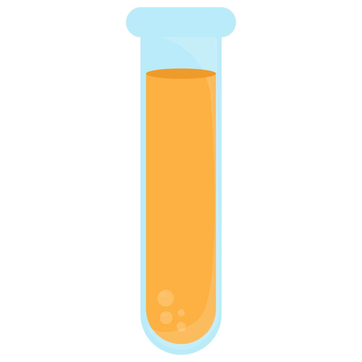 Tubo De Ensaio Com Solução Laranja Química Png Grátis Para Baixar Master-41