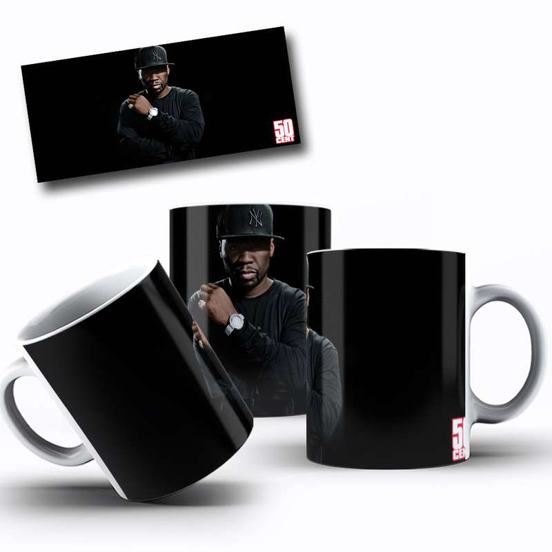 Arte Para Caneca 50 Cent Rapper 11