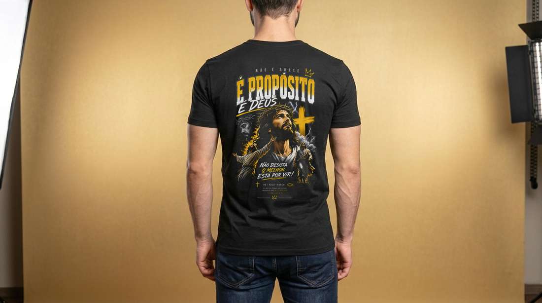 Arte Não É Sorte É Propósito É Deus Não Desita O Melhor Estar Por Vir