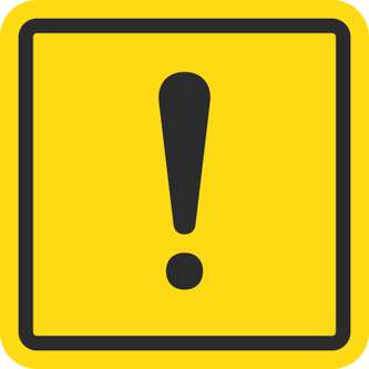 Sinal De Alerta Amarelo Aviso Png Grátis Para Baixar