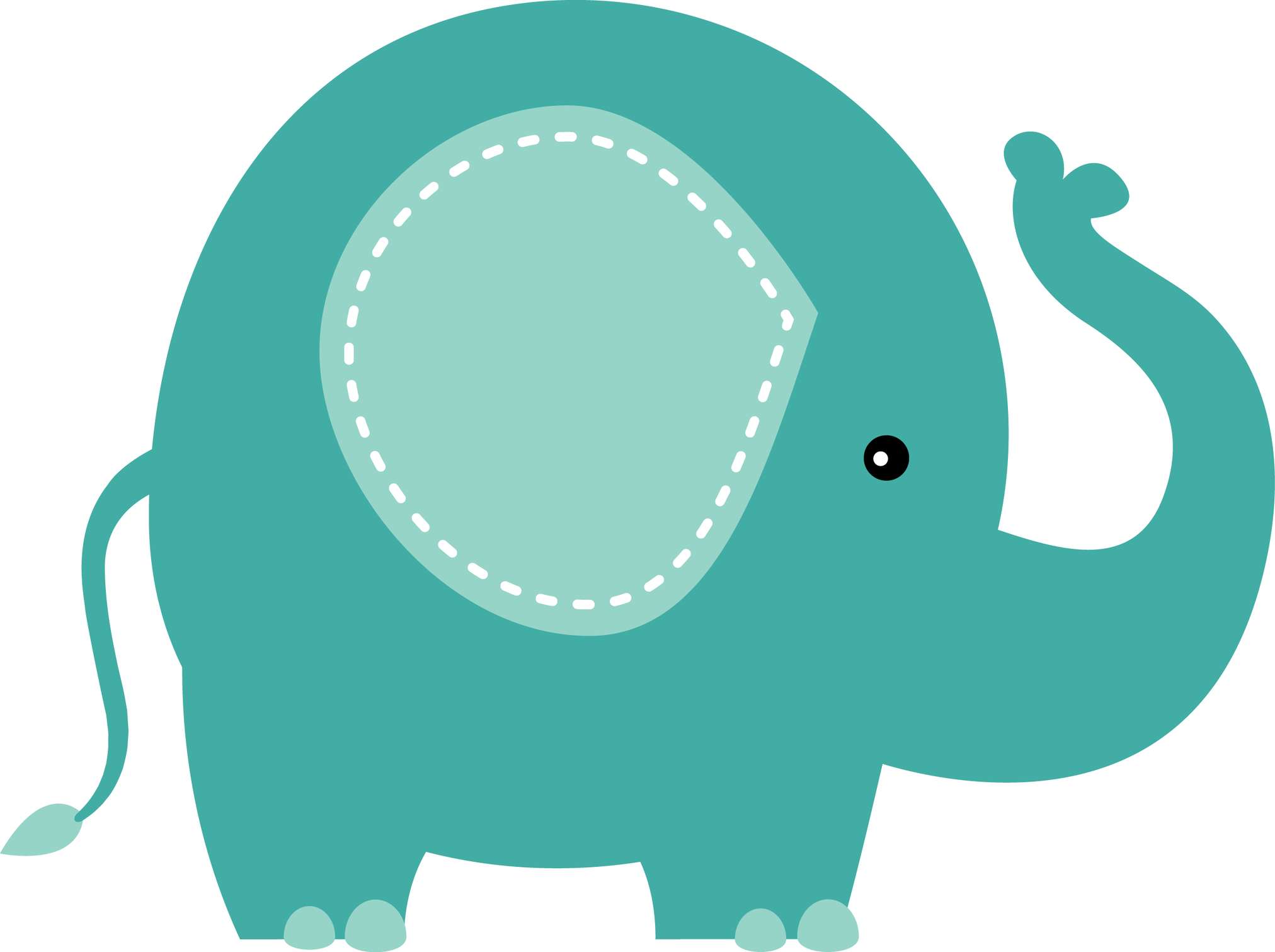 Elemento Elefante Cute Elefantinho Fofo Png (47)
