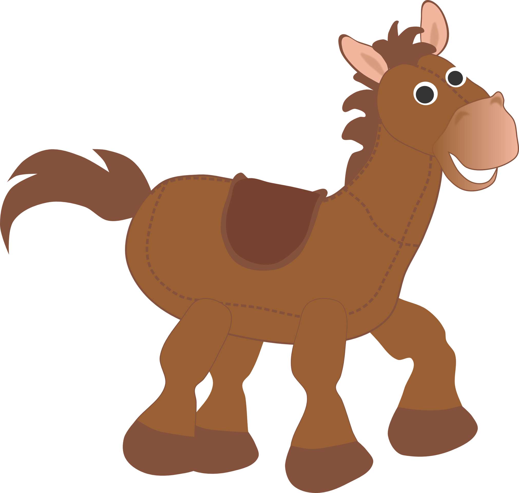 Desenho De Burro Marrom Animais Png Grátis Para Baixar