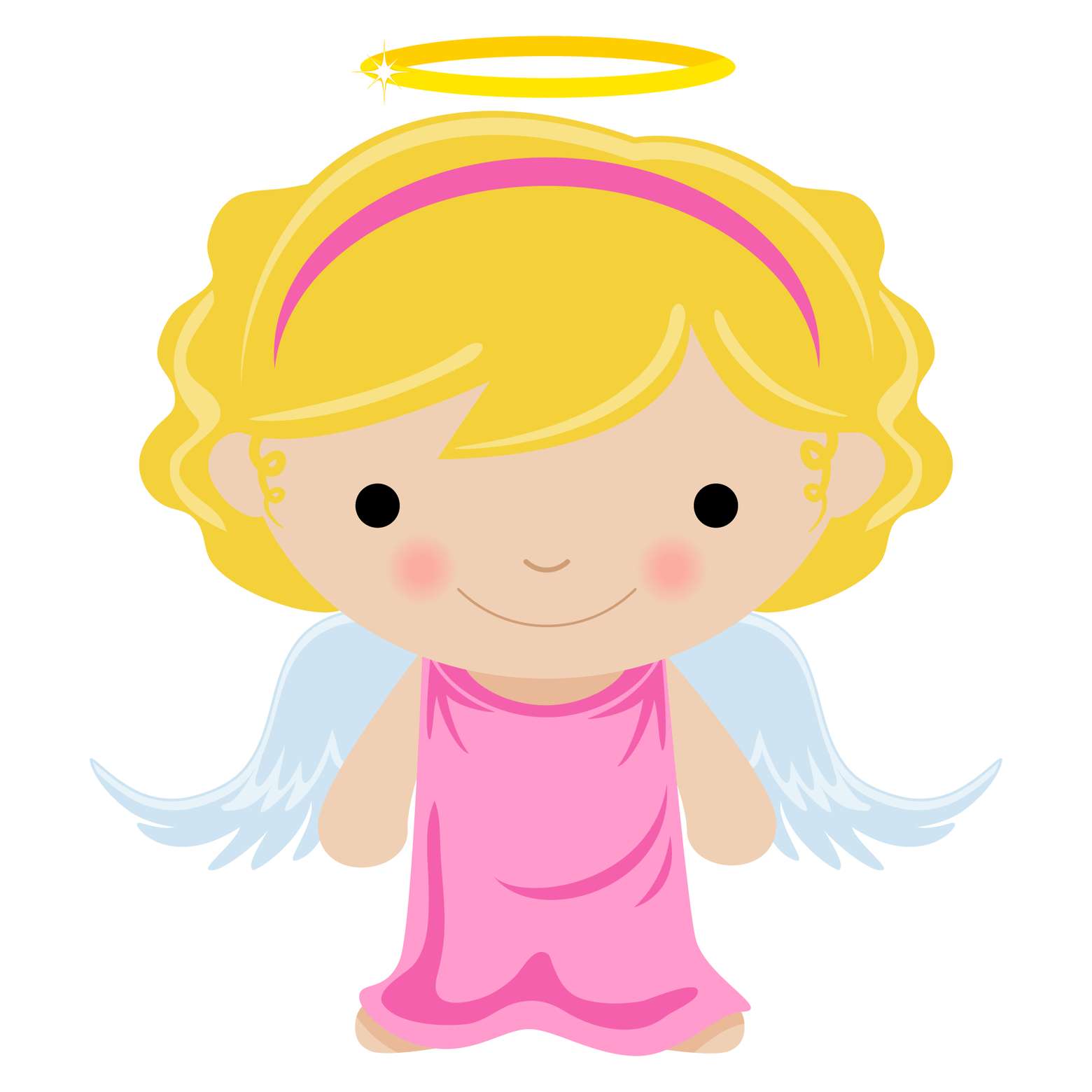 Anjo Infantil Loiro Com Asas Anjo Png Grátis Para Baixar