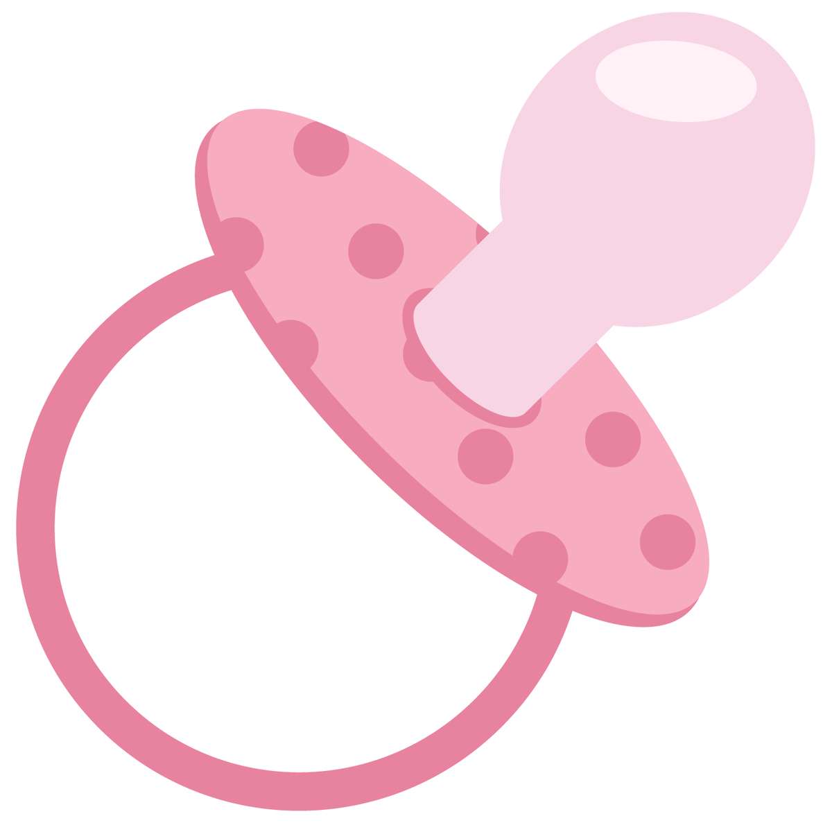 Chupete Infantil Rosa Bebê Png Grátis Para Baixar