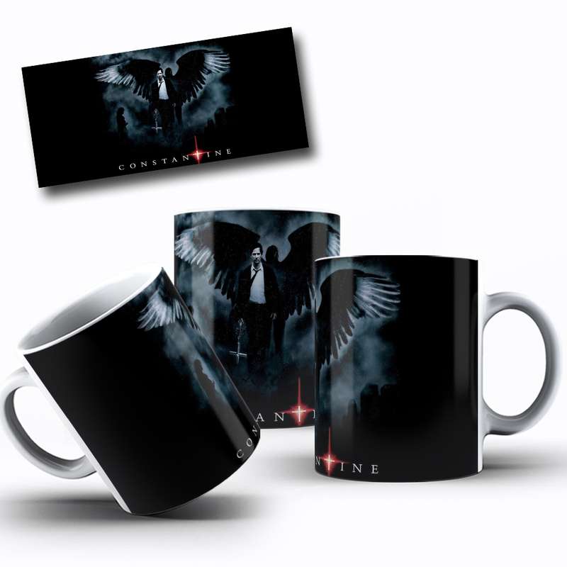 Arte Para Caneca Constantine Série Personagens 2