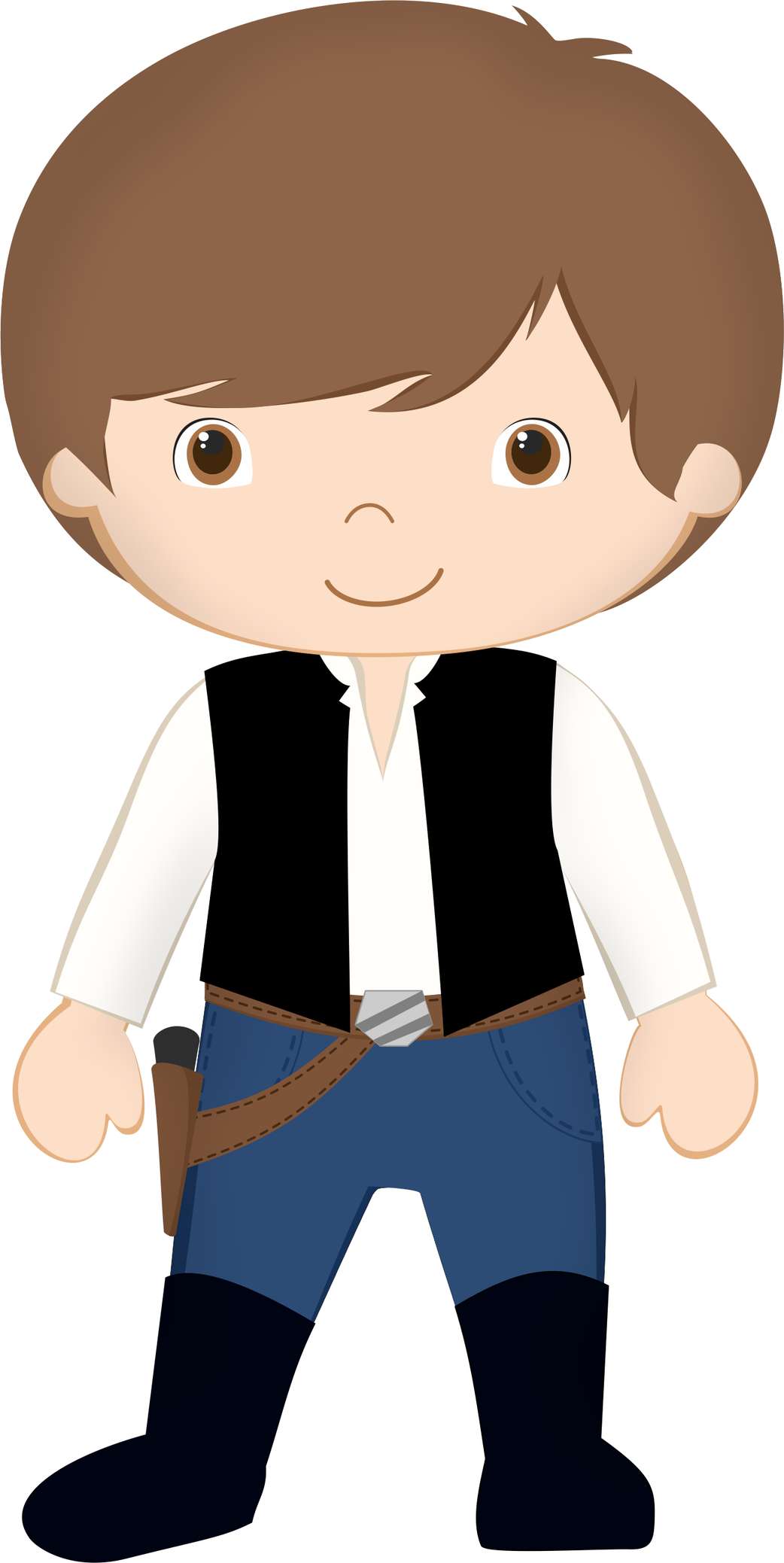 Menino Cartoon Vestindo Jeans Personagem Infantil Png Grátis Para Baixar