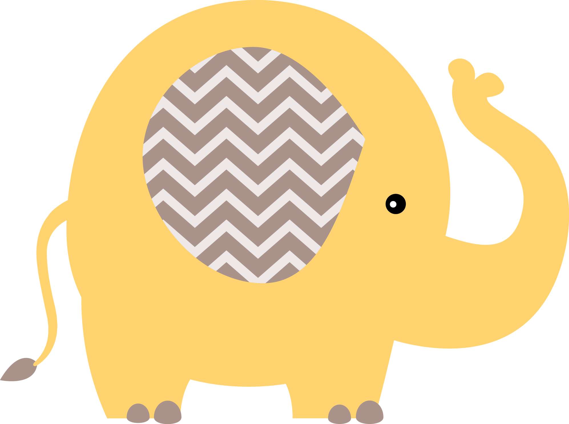 Elemento Elefante Cute Elefantinho Fofo Png (215)