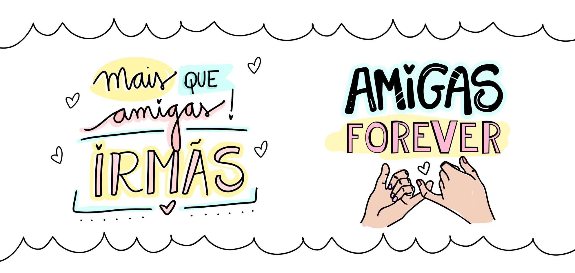 Mais Que Amigas Irmãs! Amigas Forever Ilustração Amizade Png Arte Para Caneca Grátis Pra Baixar