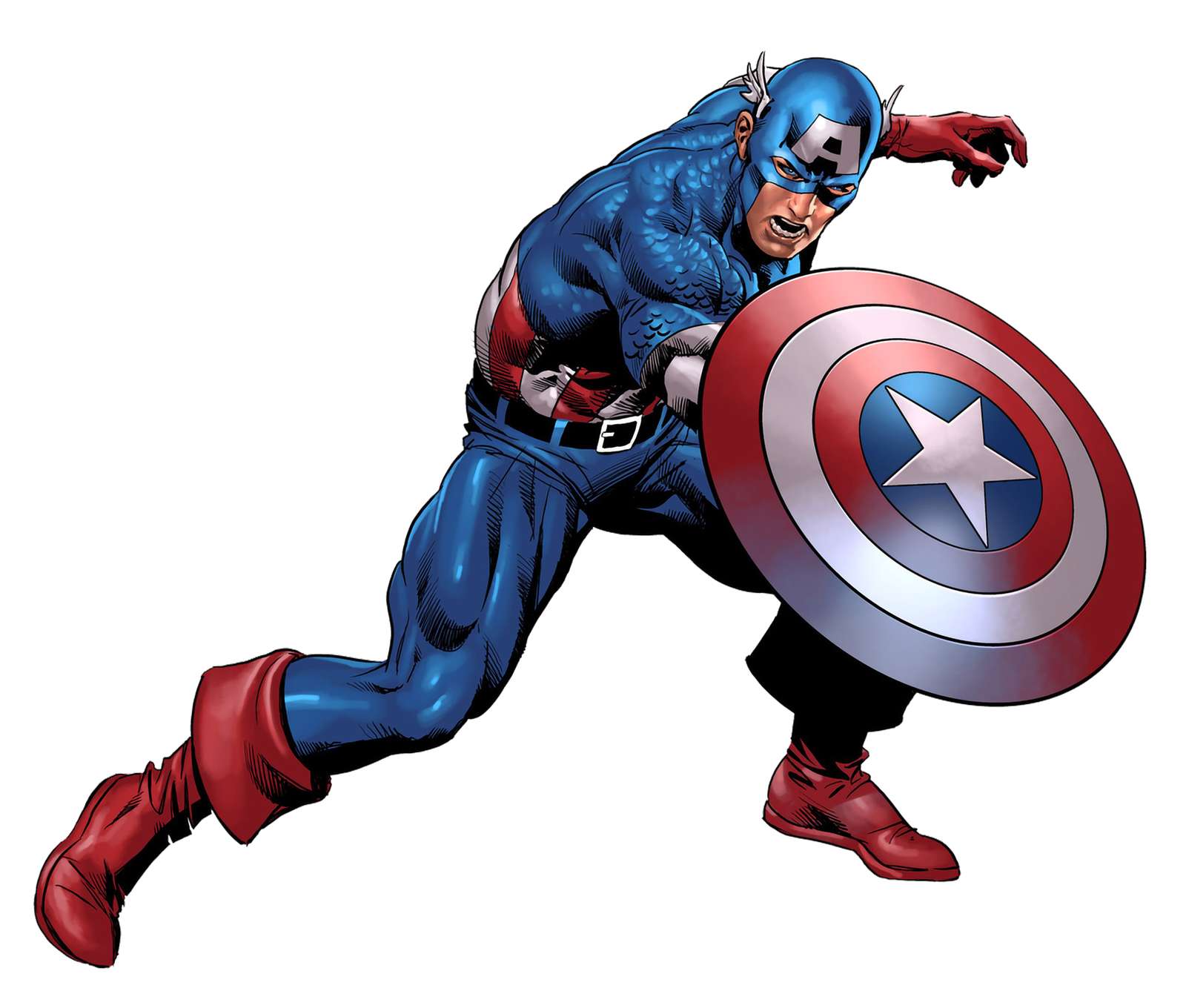 Capitão América Com Escudo Super Heróis Png Grátis Para Baixar Design