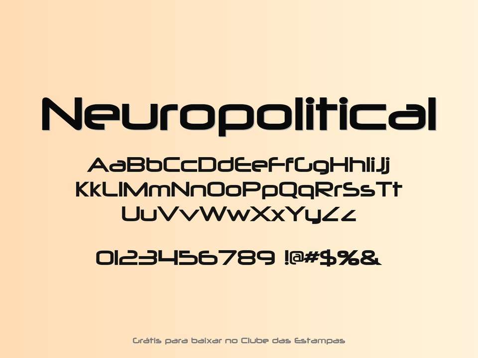 Fonte Neuropolitical Grátis Para Baixar
