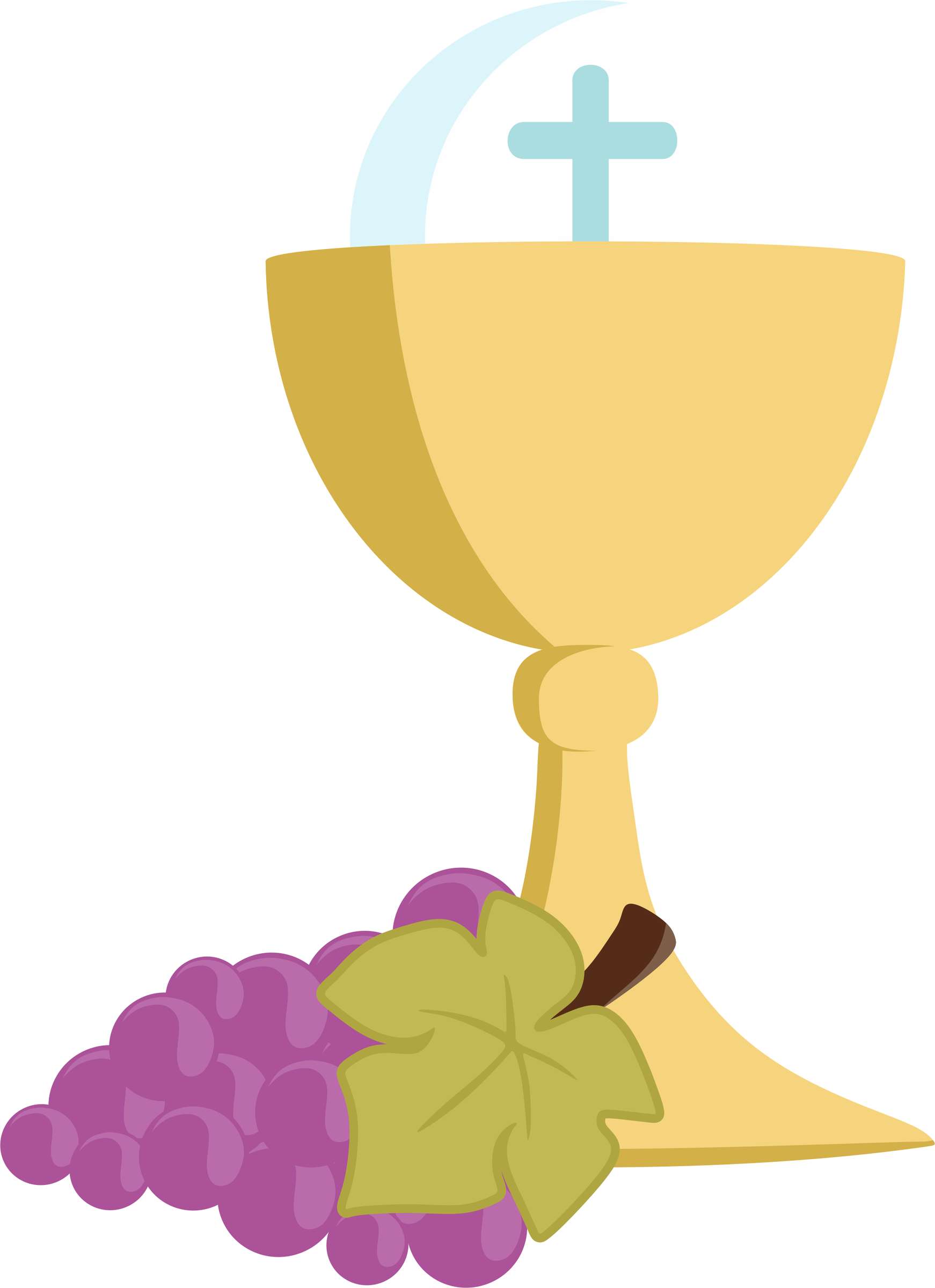 Cálice Religioso Com Uvas Religião Png Grátis Para Baixar