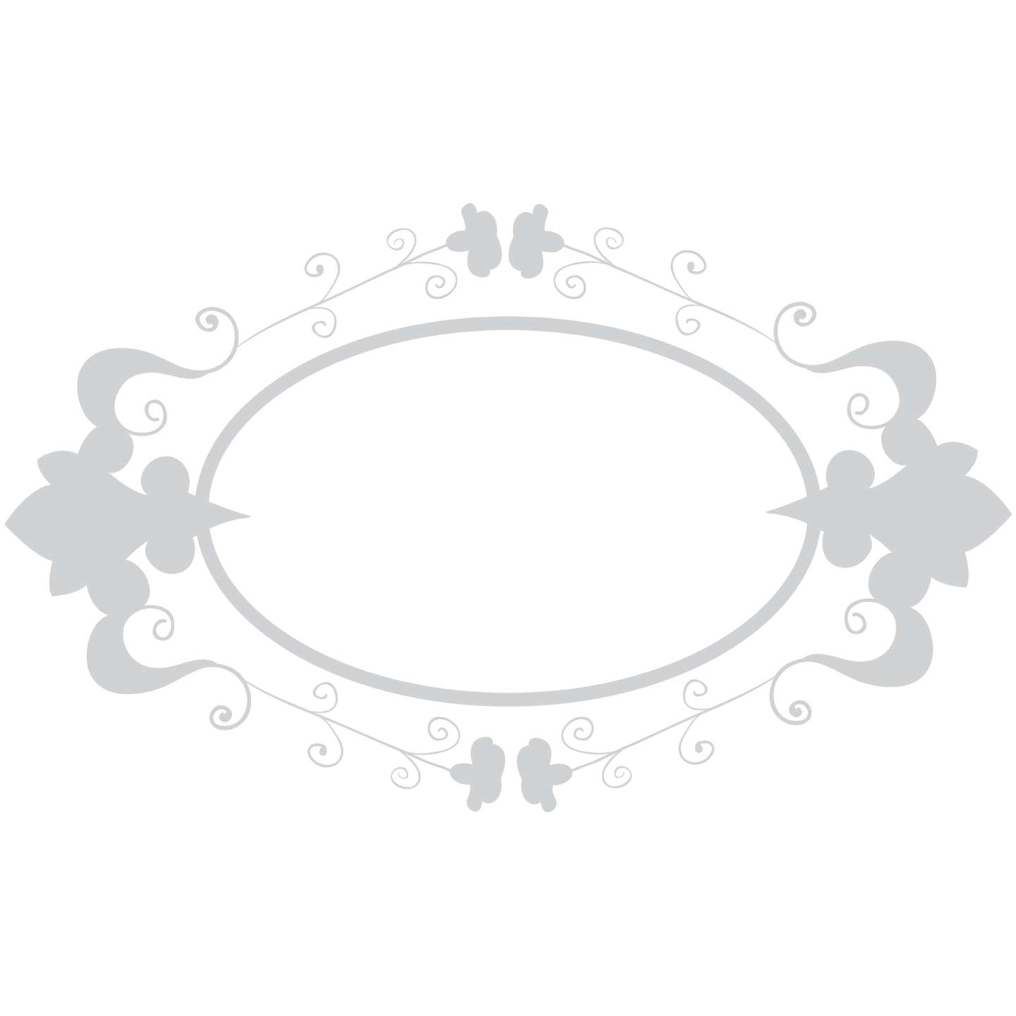Moldura Decorativa Ornamentada Decoração Png Grátis Para Baixar Vetor