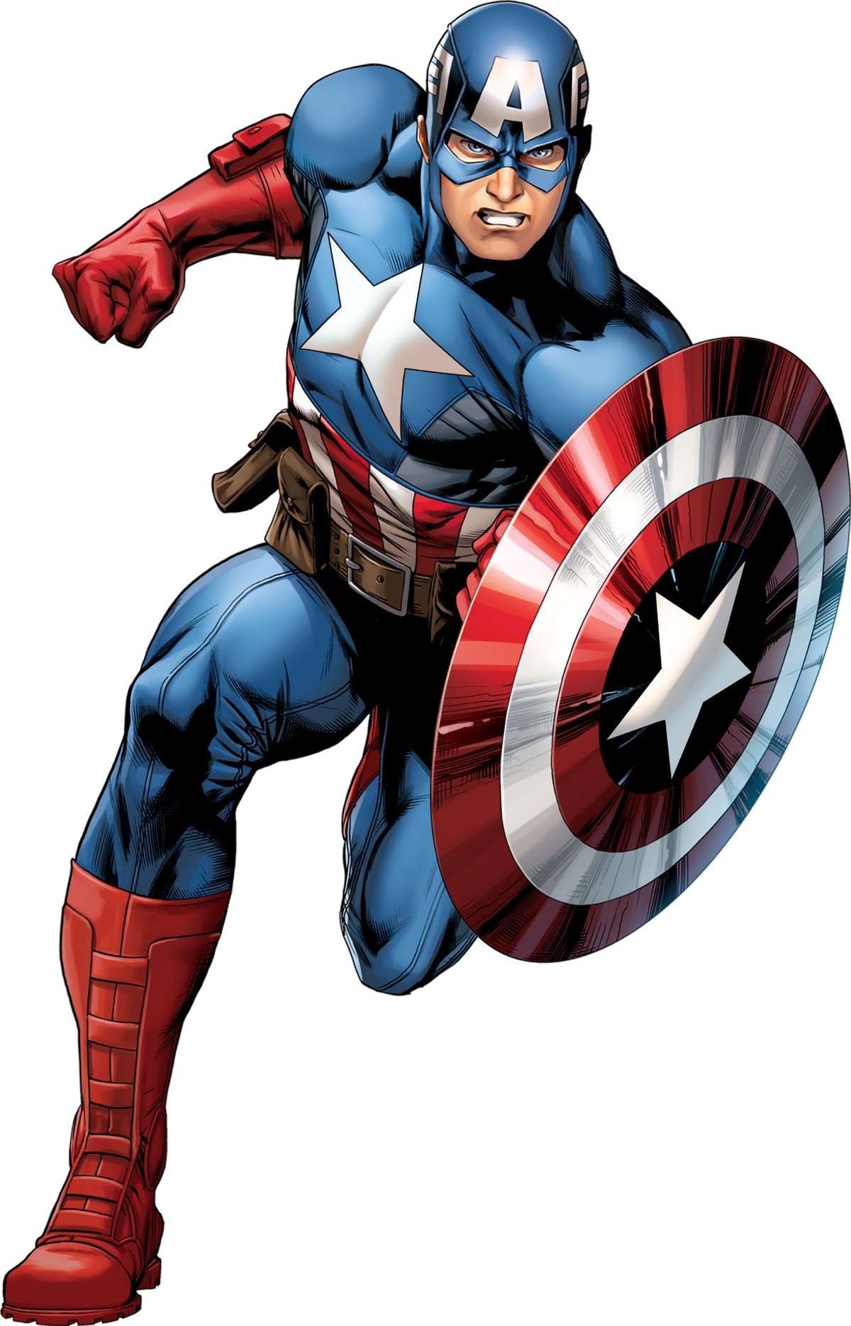Capitão América E Seu Escudo Super Heróis Png Grátis Para Baixar Vetor
