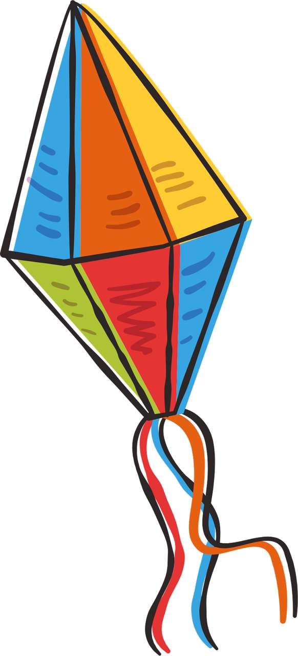 Pipa Geométrica Colorida Brinquedos Png Grátis Para Baixar