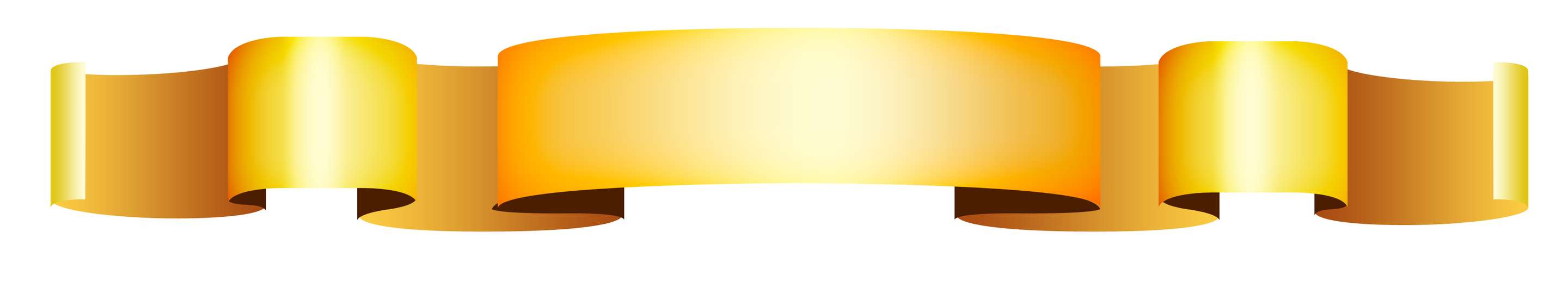 Faixa Decorativa Dourada Design Gráfico Png Grátis Para Baixar