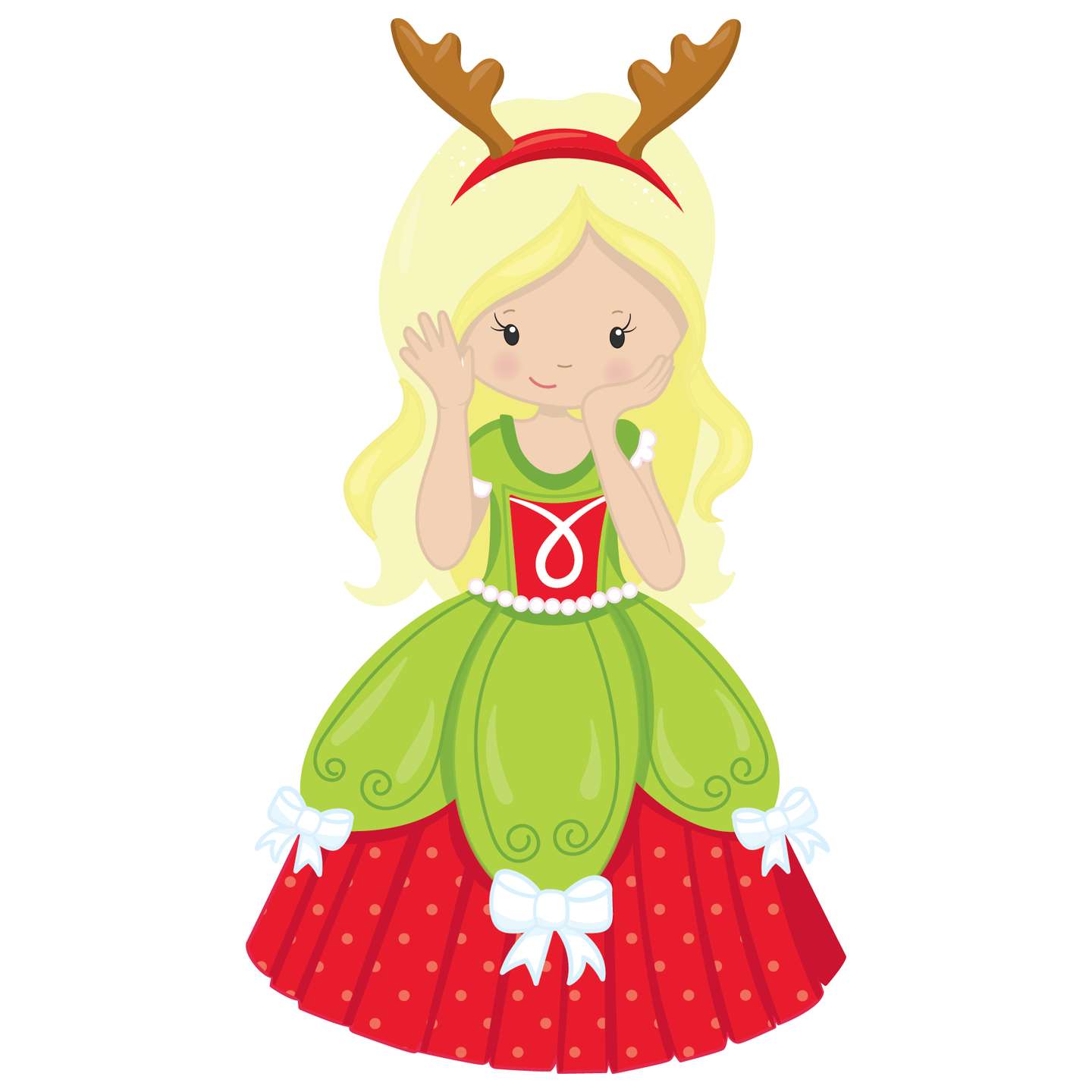 Menina Personagem De Natal Natal Png Grátis Para Baixar