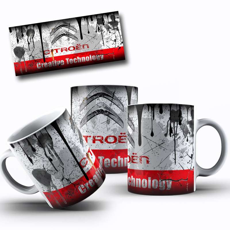 Arte Para Caneca Citroen Creative Technology 13