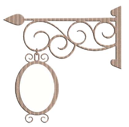 Moldura Ornamental Estilo Rústico Decoração Png Grátis Para Baixar