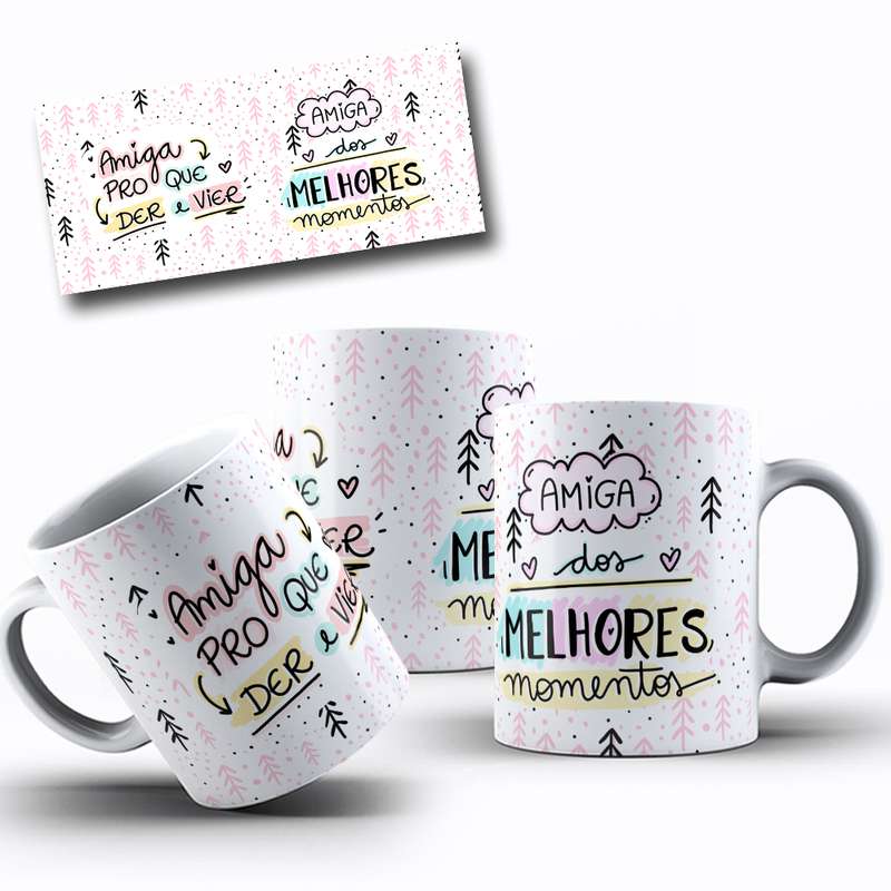 Arte Pra Caneca Amizade (12)