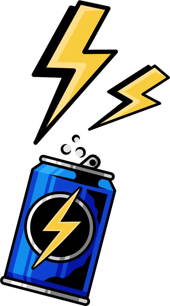 Lata De Refrigerante Energia Elétrica Bebidas Png Grátis Para Baixar