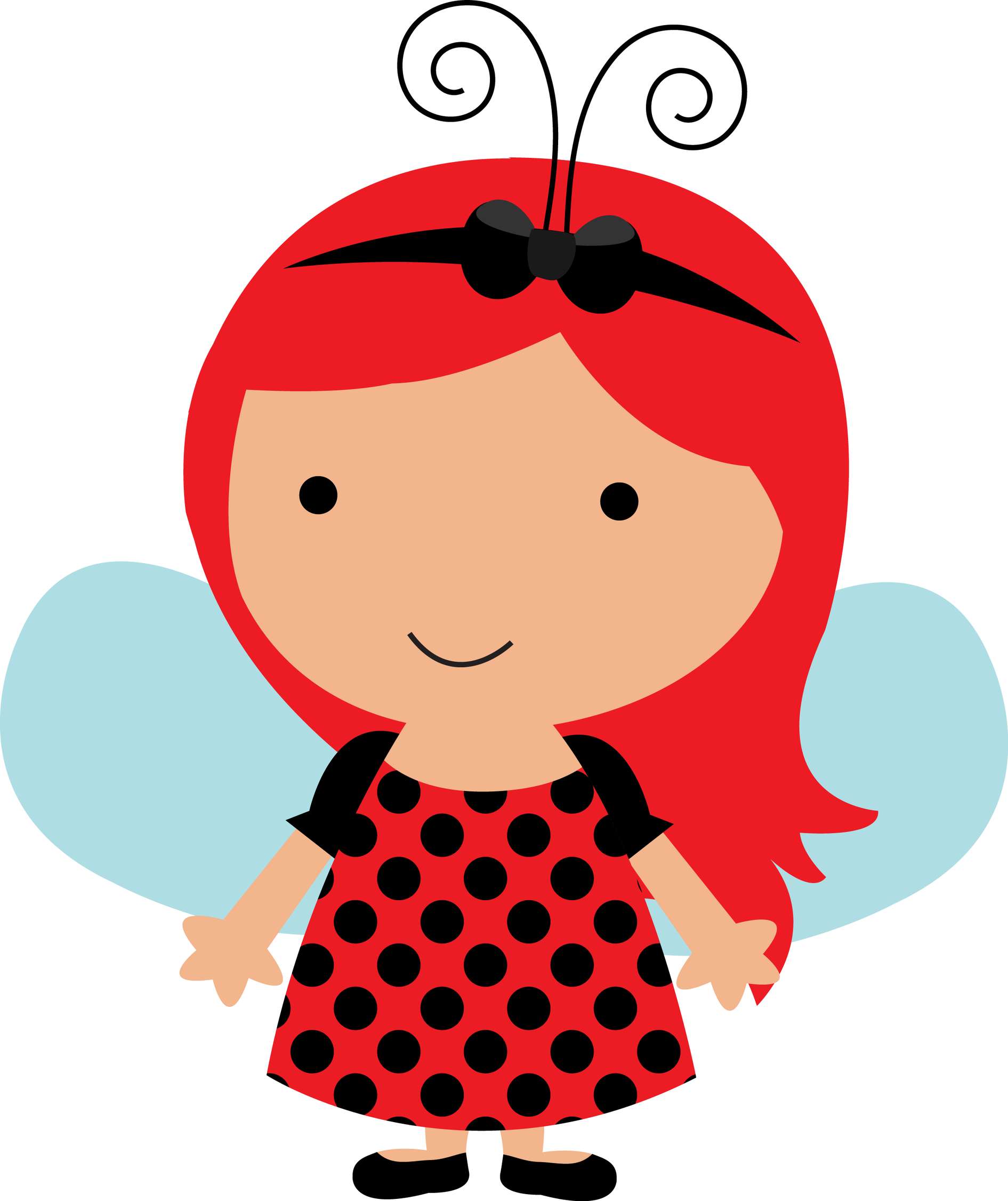 Elemento Joaninha Fofa Cute Png (21)