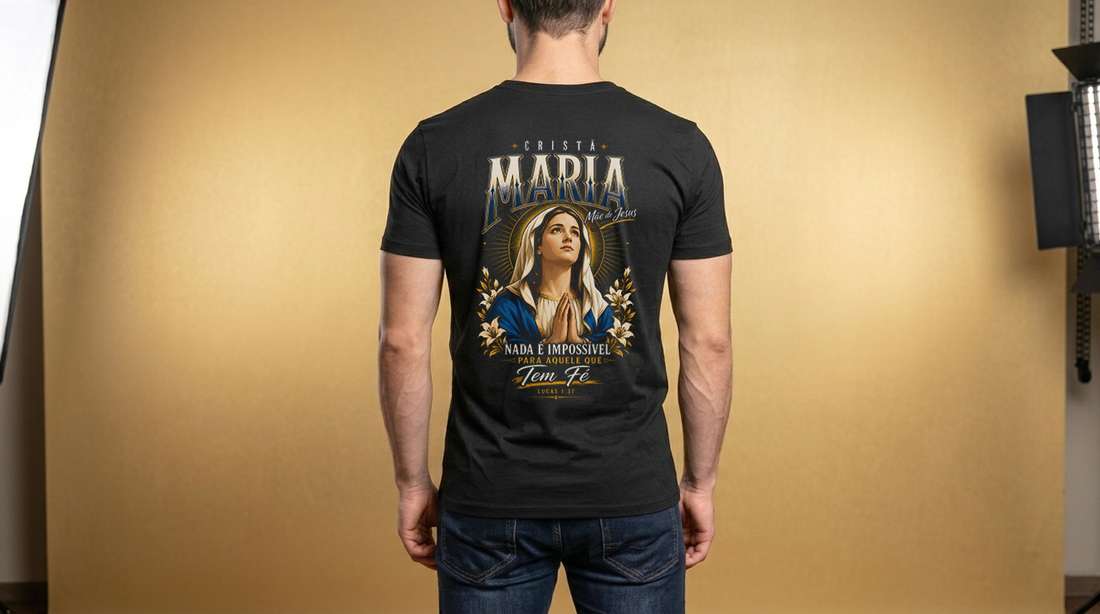 Arte Cristã Maria Mãe De Jesus Nada É Impossivel