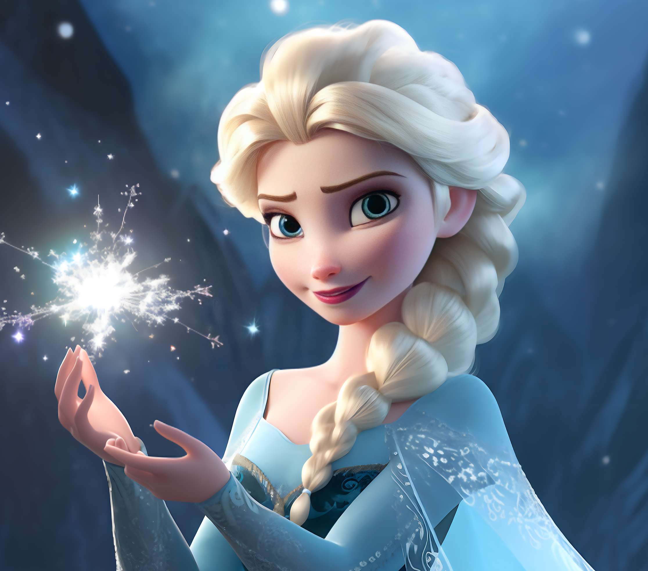 Elsa De Frozen Com Magia Gelada Desenho Animado Png Arte Para Caneca Grátis Pra Baixar Design