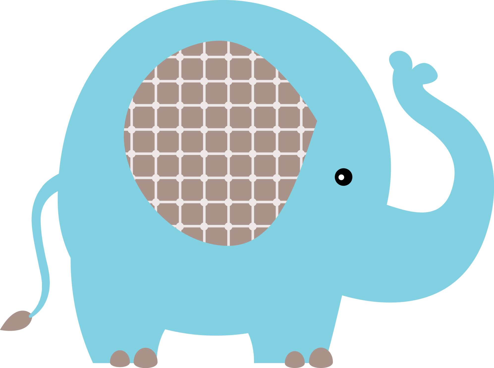 Elemento Elefante Cute Elefantinho Fofo Png (20)
