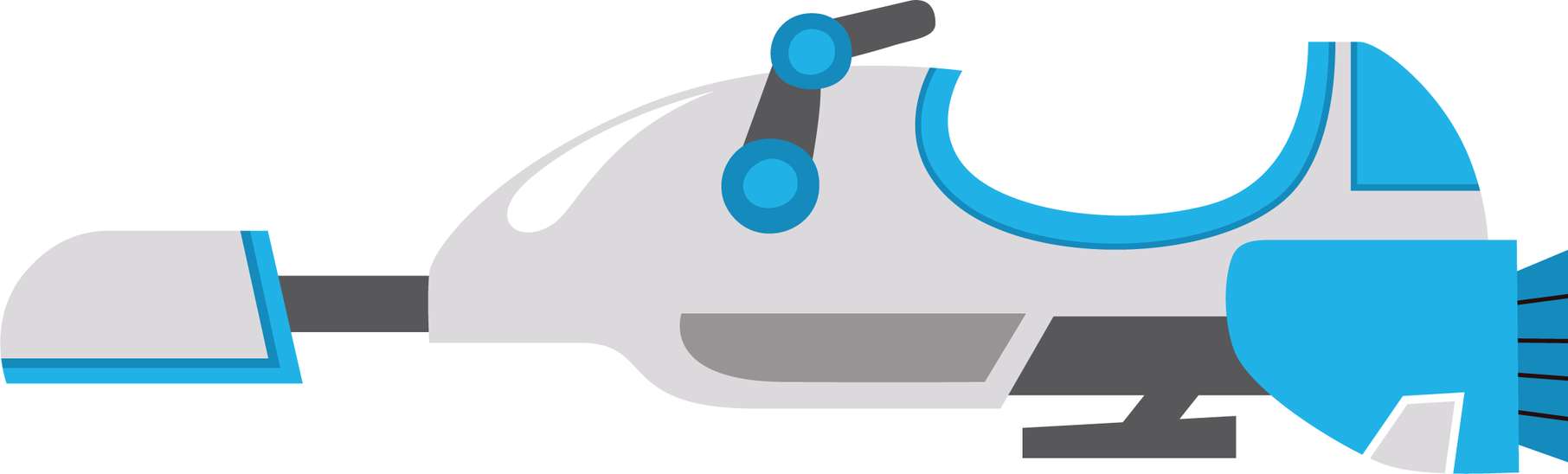 Blaster De Energia Futurista Ficção Científica Png Grátis Para Baixar