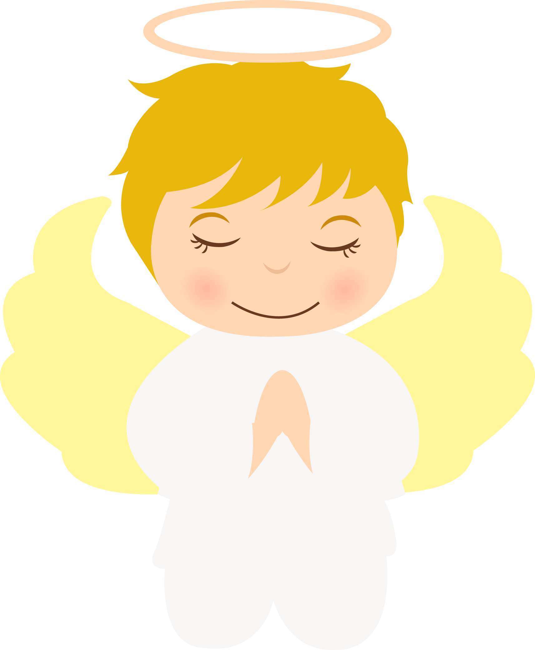 Anjinho Celestial Com Asas Anjos Png Grátis Para Baixar