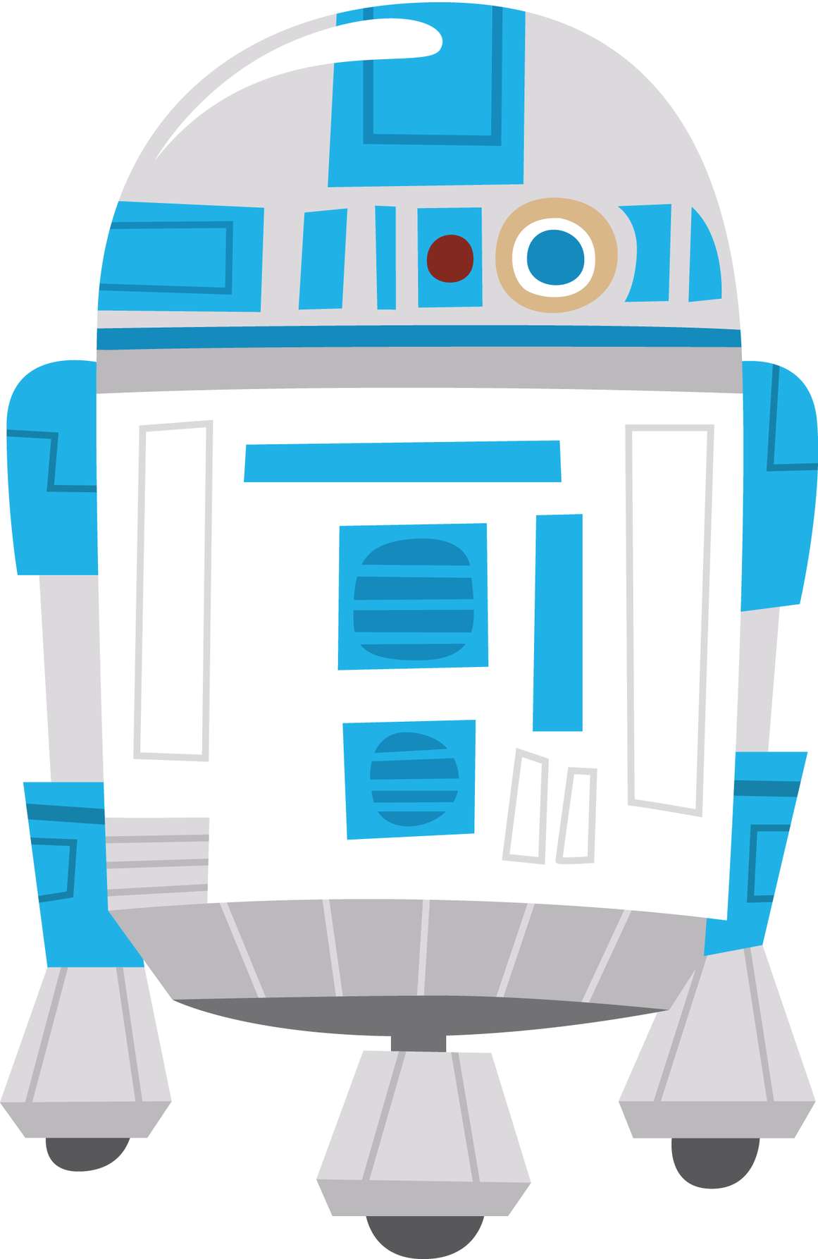 Droide R2 D2 Star Wars Star Wars Png Grátis Para Baixar