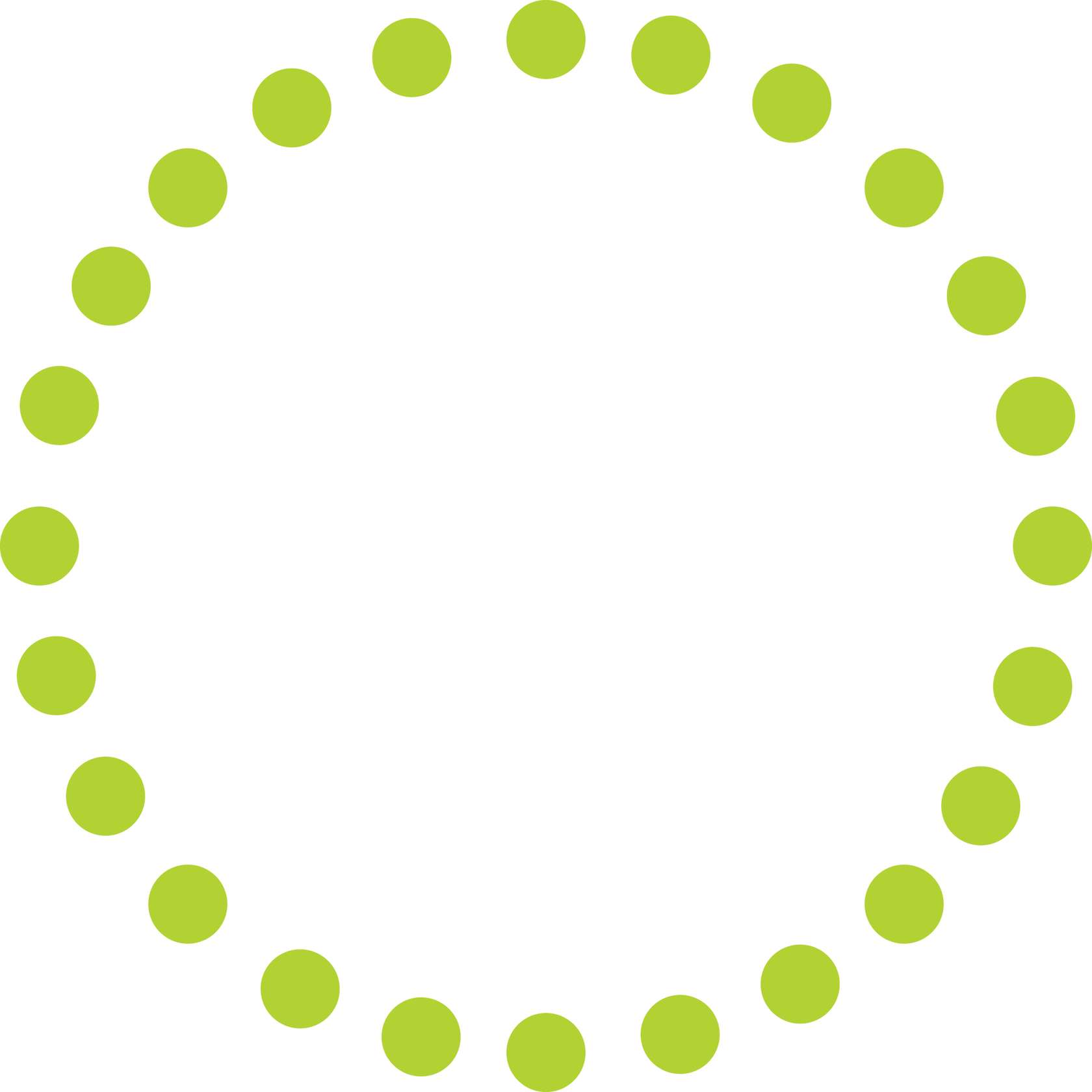 Círculo De Pontos Uniformes Design Png Grátis Para Baixar