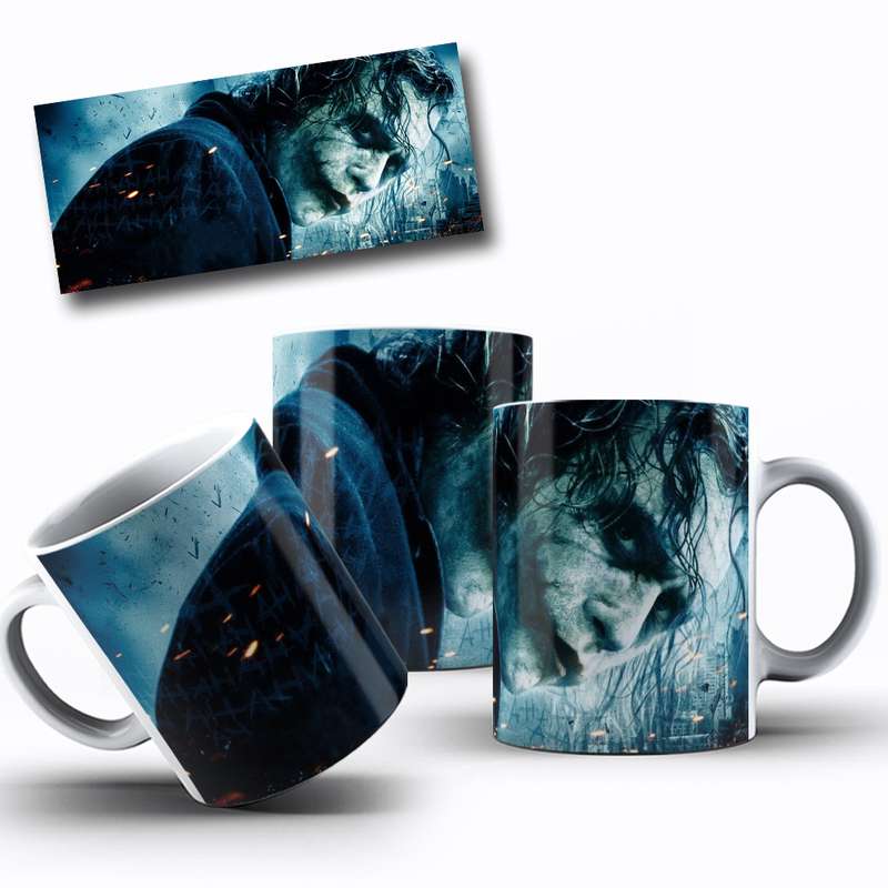 Arte Para Caneca Coringa Personagem Anime 13