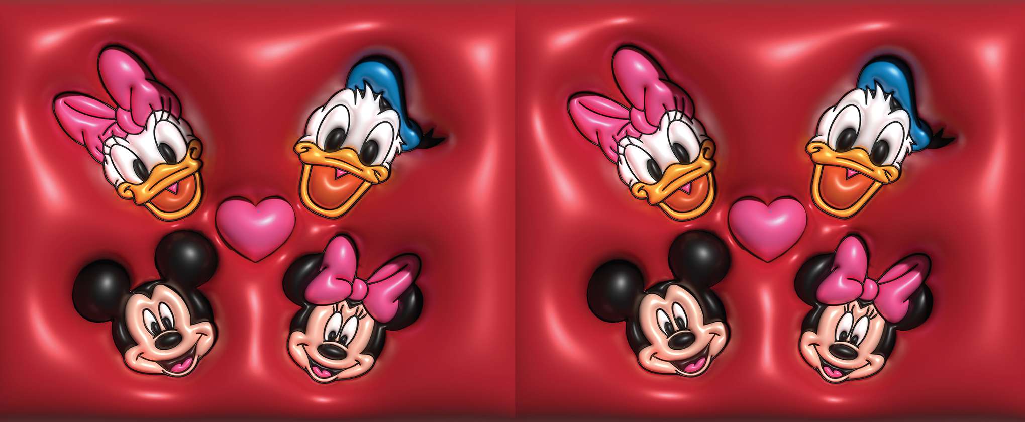 Ilustração De Personagens Disney Em Estilo Pop Desenho Animado Png Arte Para Caneca Grátis Pra Baixa