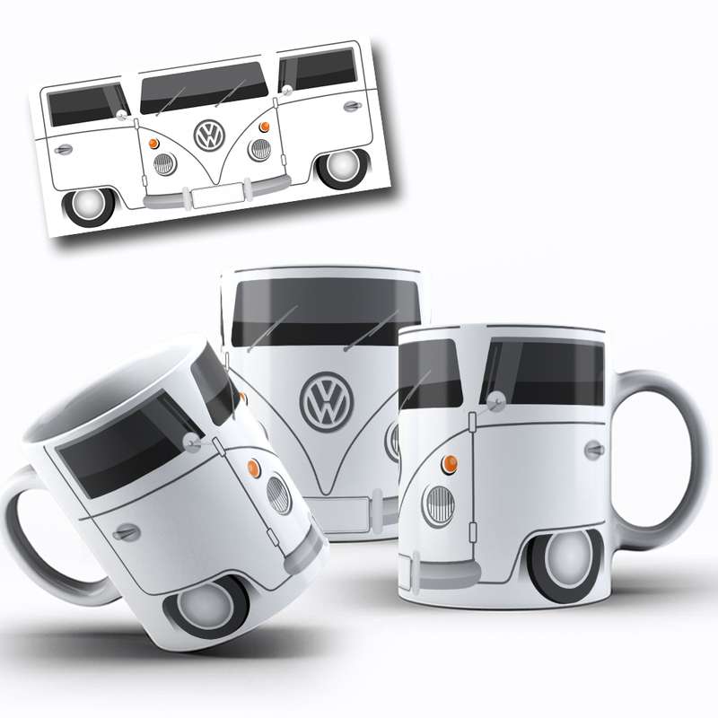 Arte Para Caneca Fusca Carro Desenho 7