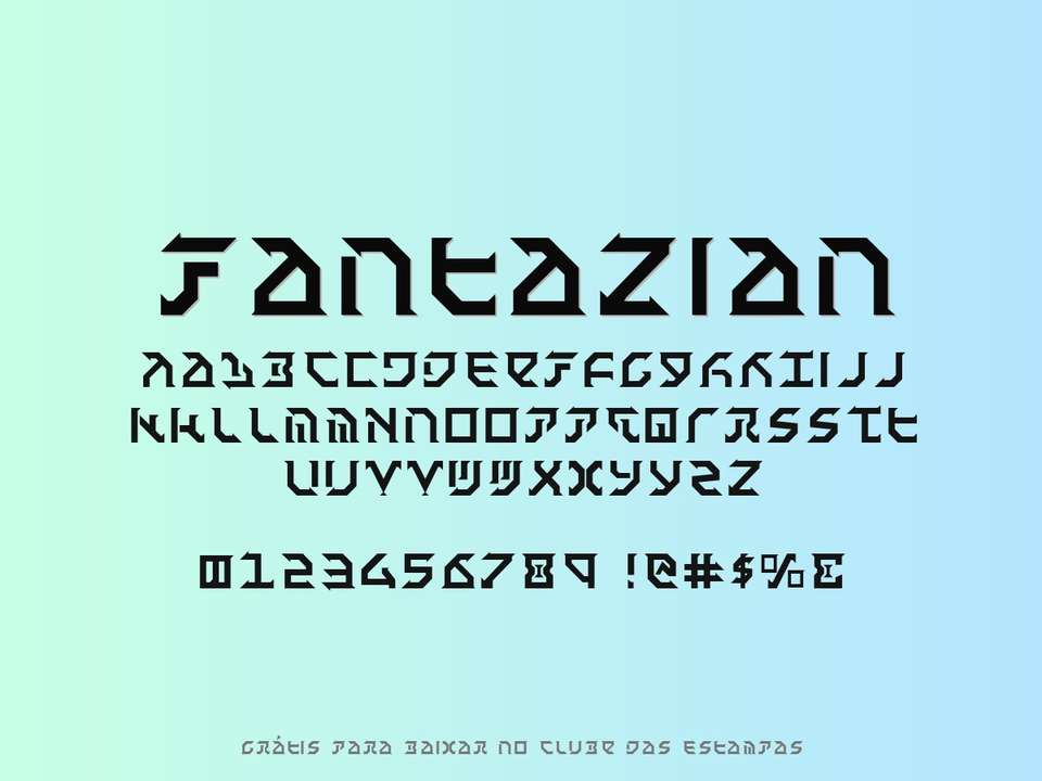 Fonte Fantazian Grátis Para Baixar