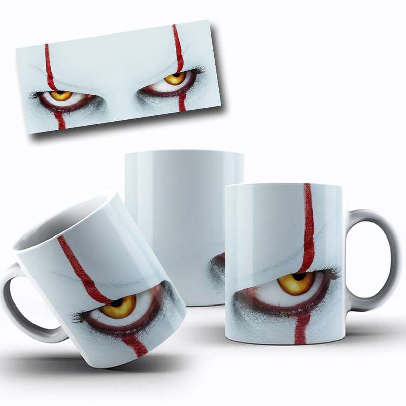 Arte Para Caneca It Pennywise Personagem Serie Cartoon 3