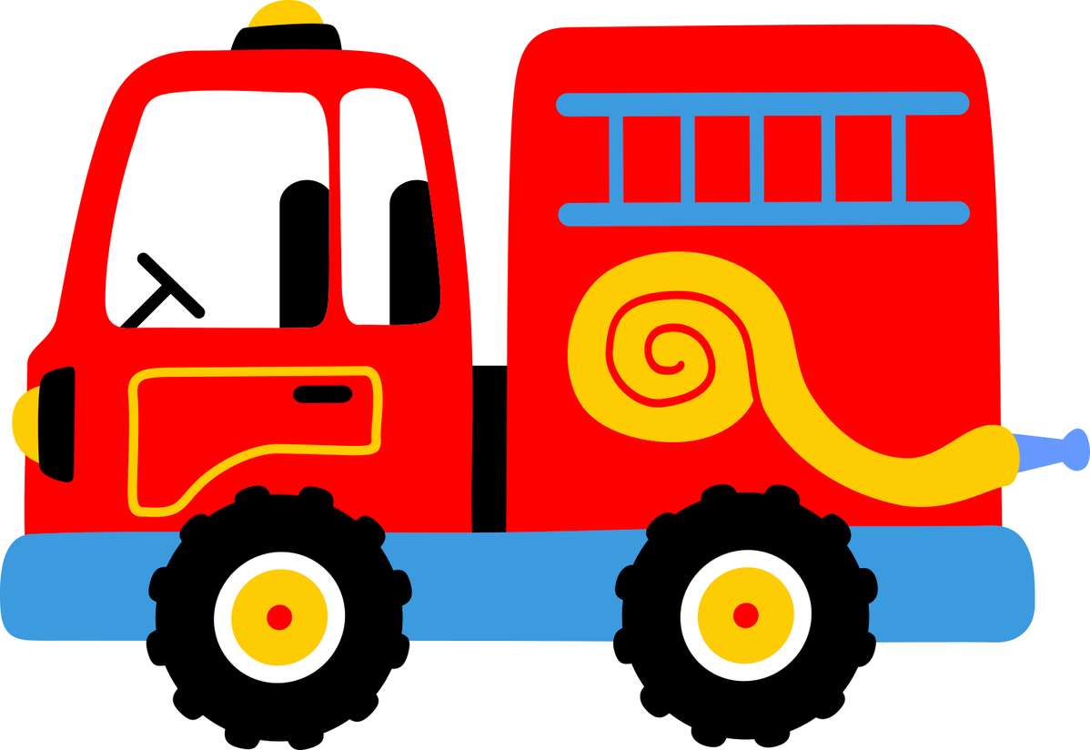 Caminhão De Bombeiros Vermelho Veículos Png Grátis Para Baixar Vetor
