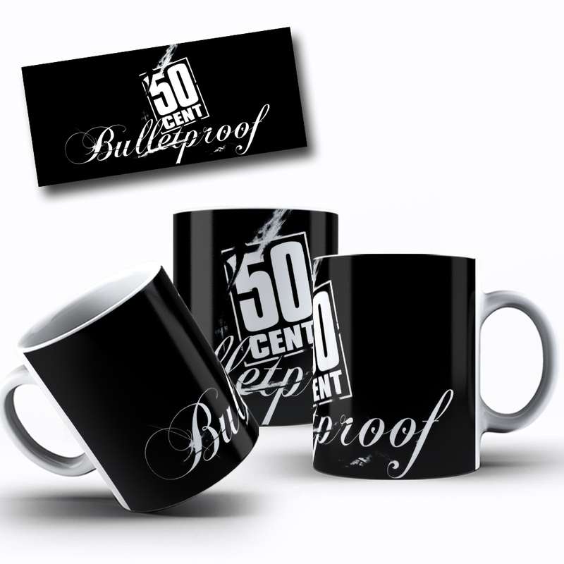 Arte Para Caneca 50 Cent Bulletproof 6