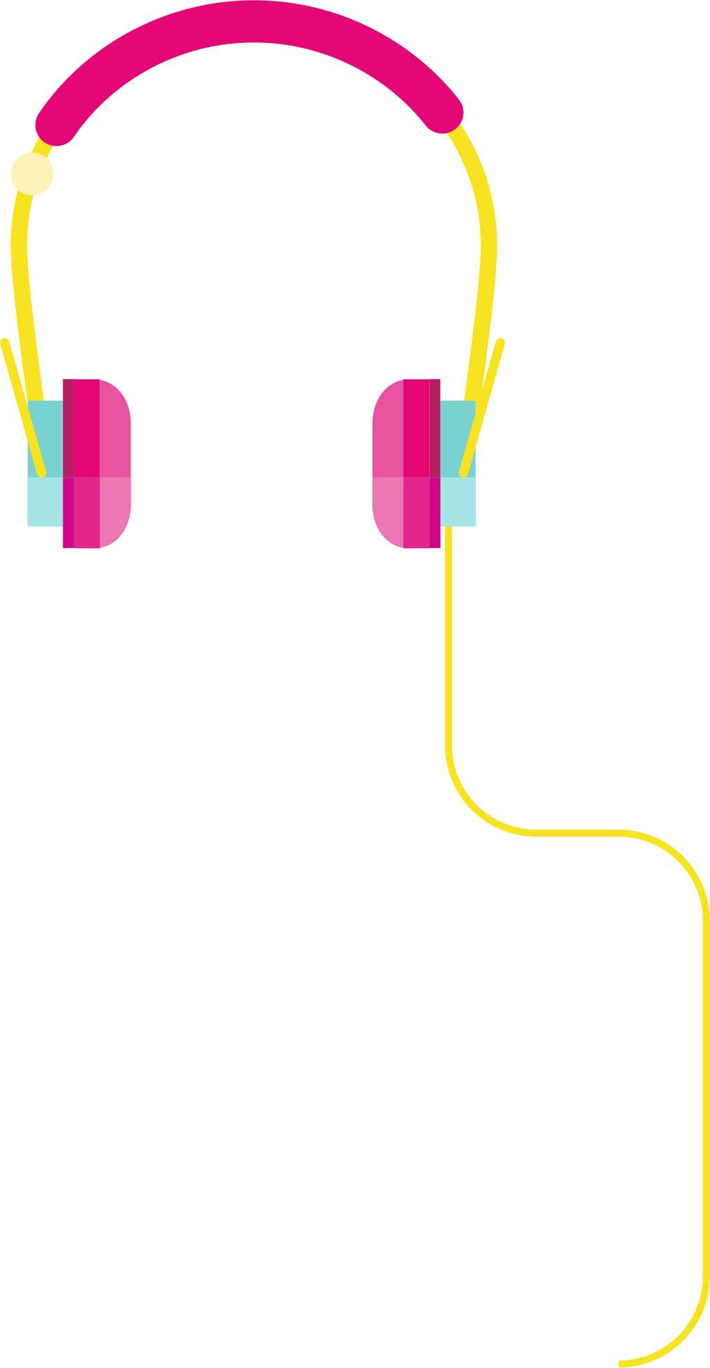 Fones De Ouvido Coloridos Modernos Eletrônicos Png Grátis Para Baixar
