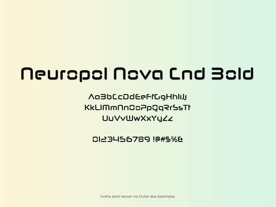 Fonte Neuropol Nova Cnd Bold Grátis Para Baixar
