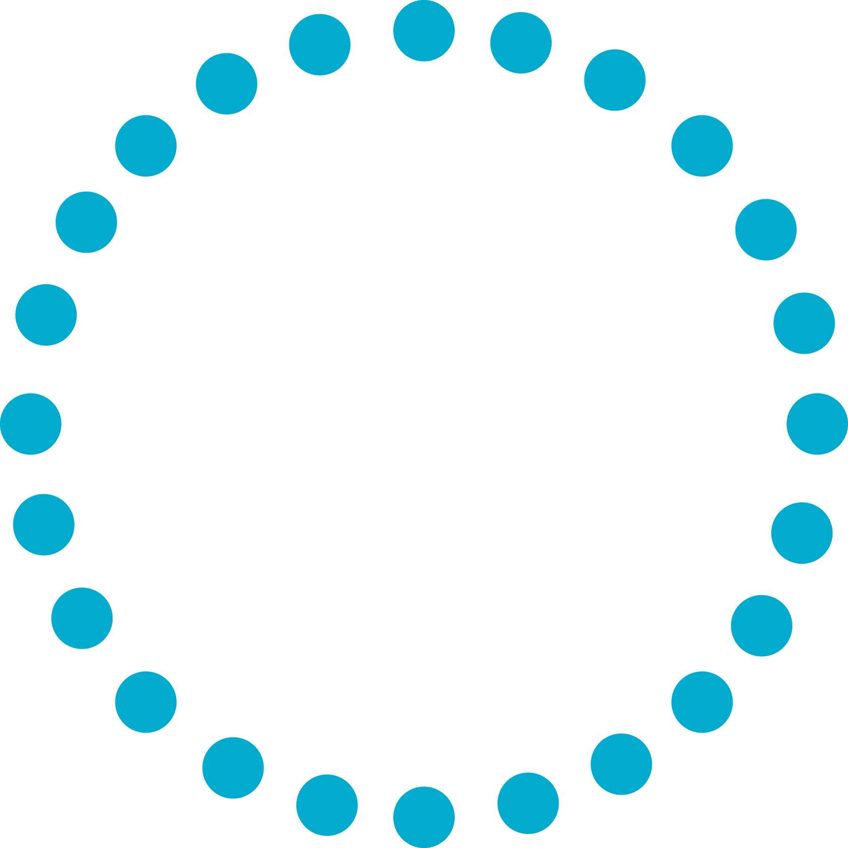 Círculo De Pontos Azuis Design Png Grátis Para Baixar Vetor