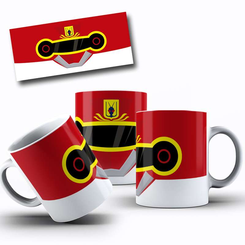 Arte Para Caneca Power Rangers (2)