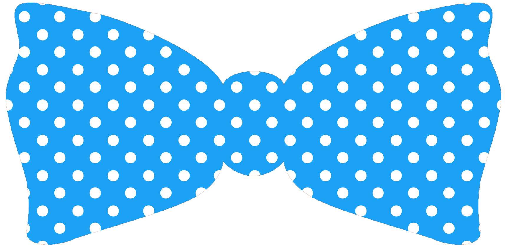 Gravata Borboleta Azul Bolinhas Acessório Png Grátis Para Baixar