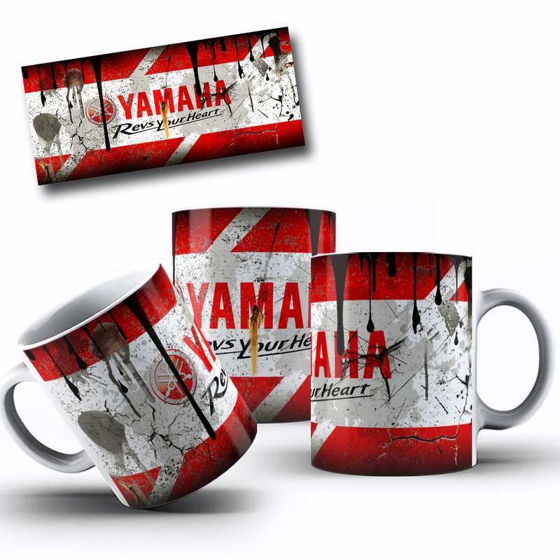 Arte Para Caneca Yamaha Revs Your Heart 55