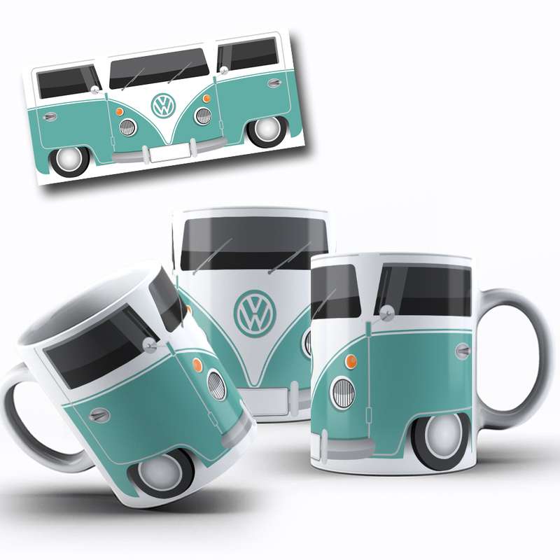Arte Para Caneca Fusca Carro Desenho 3