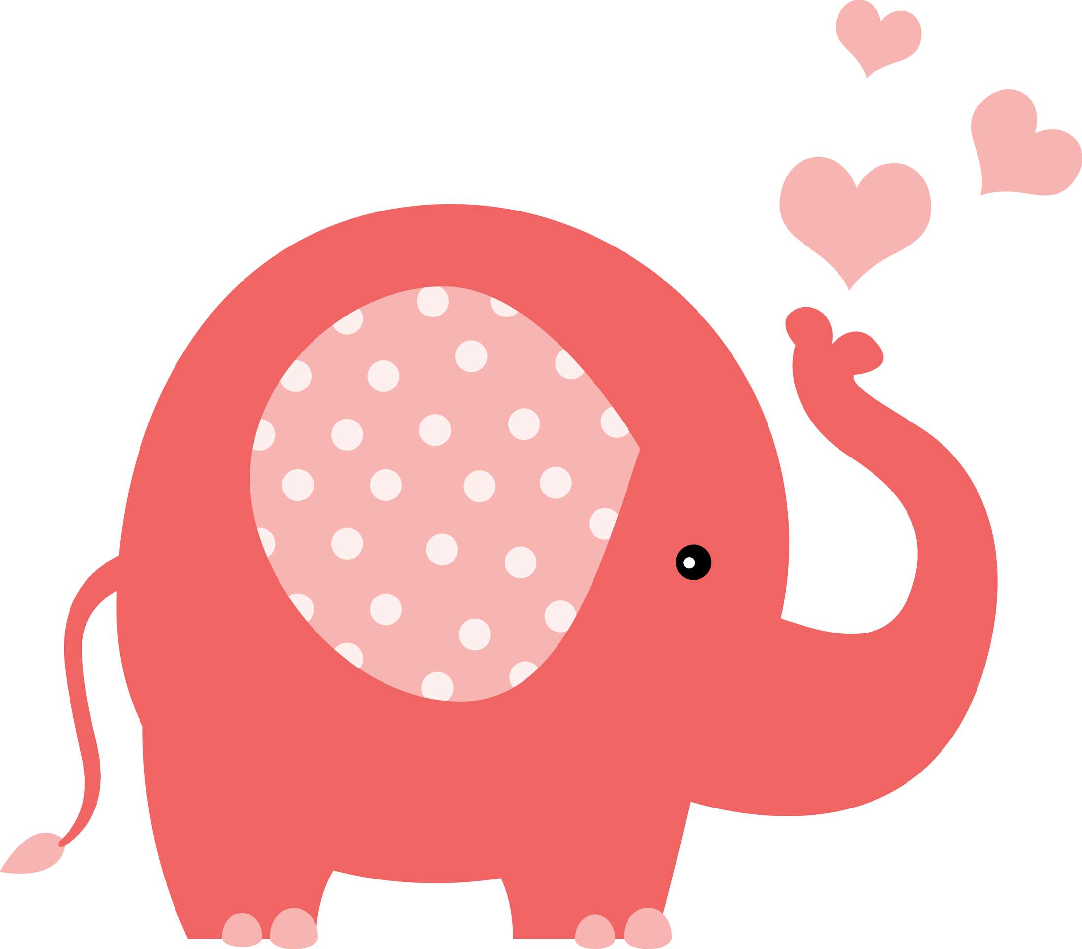 Elemento Elefante Cute Elefantinho Fofo Png (115)